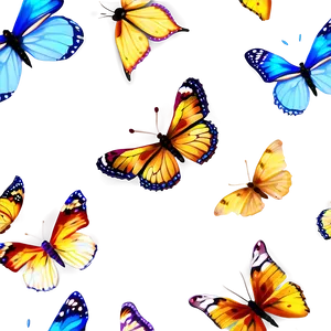 Lifelike 3d Butterfly Rendering Png 06292024 PNG Image