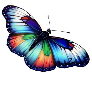 Lifelike 3d Butterfly Rendering Png 13 PNG Image