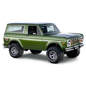 Lifted Bronco Png 06252024 PNG Image