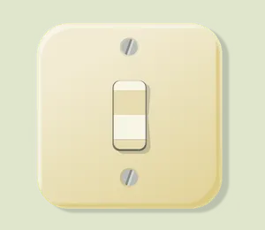 Light Switch Vector Illustration PNG Image