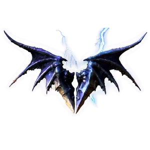 Lightning Demon Wings Png Tqw PNG Image