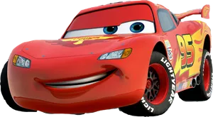 Lightning Mc Queen Disney Cars PNG Image