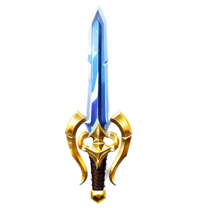 Lightning Sword And Shield Png Iho17 PNG Image