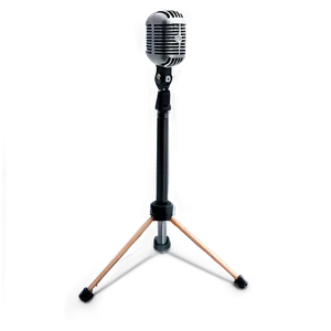 Lightweight Microphone On Stand Png Bpe2 PNG Image