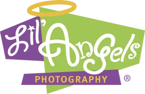 Lil Angels Photography Logo PNG Image