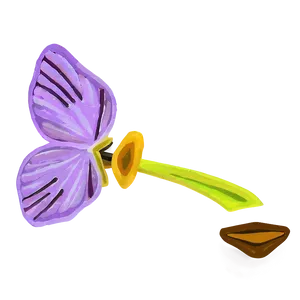 Lilac Butterfly Png 06122024 PNG Image