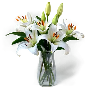 Lily Flower Arrangement Png 1 PNG Image