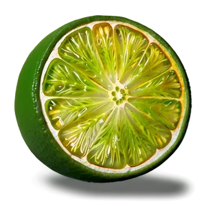 Lime Slice D PNG Image