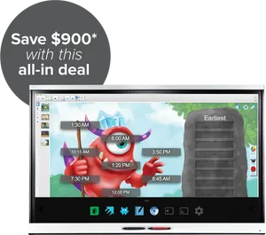 Limited Time Deal Computer Advertisement PNG Image