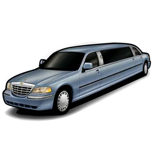 Limousine Car Vector Artwork Png Ffc53 PNG Image