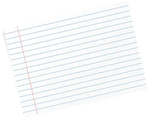 Lined Notebook Paper Texture PNG Image