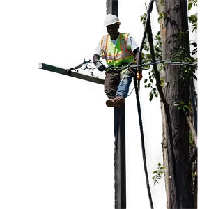 Lineman Restoring Power Png 06282024 PNG Image