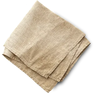 Linen Napkinon Table PNG Image