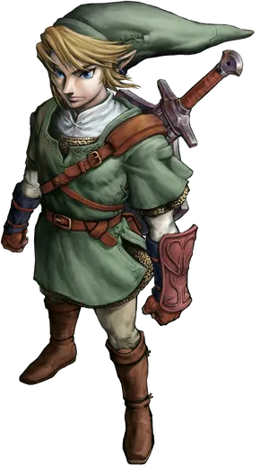 Link Twilight Princess Artwork PNG Image