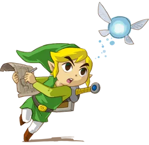 Linkand Navi Adventure PNG Image