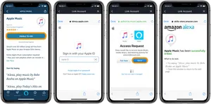 Linking Apple Musicto Amazon Alexa PNG Image