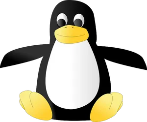 Linux Mascot Tux Penguin PNG Image