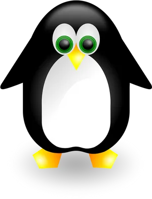 Linux Mascot Tux Penguin PNG Image