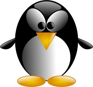 Linux Penguin Mascot Tux.png PNG Image