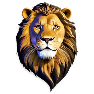 Lion Face Art Png 25 PNG Image