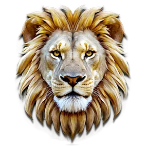 Lion Face Illustration Png 61 PNG Image