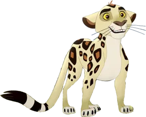 Lion Guard Animated Character Fuli PNG Image