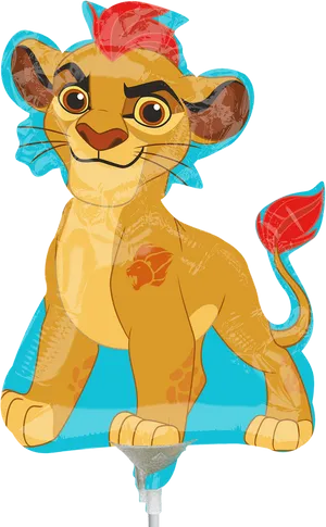 Lion Guard Character Balloon PNG Image