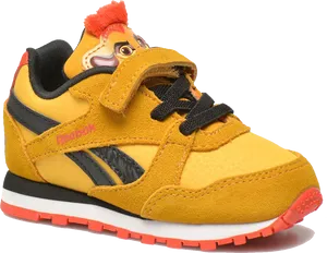 Lion Guard Inspired Kids Sneaker PNG Image