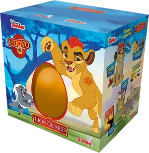 Lion Guard Toy Box Packaging PNG Image