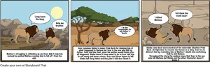 Lion King Comic Strip PNG Image