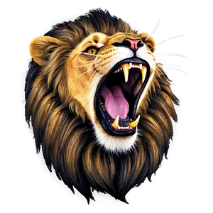 Lion Roaring PNG Vmy PNG