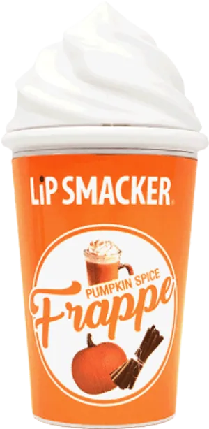 Lip Smacker Pumpkin Spice Frappe Packaging PNG Image