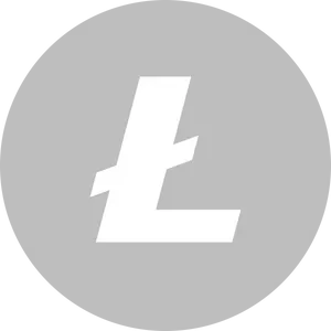 Litecoin Cryptocurrency Logo PNG Image