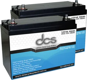 Lithium Deep Cycle Battery D C S PNG Image