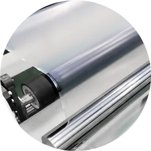 Lithium Roll Industrial Processing PNG Image