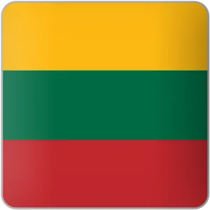 Lithuanian Flag Graphic PNG Image