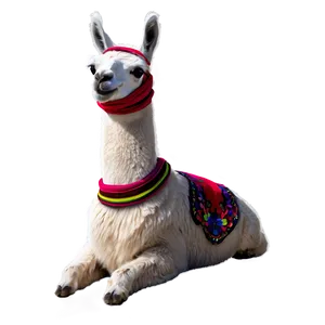 Llama With Scarf Png 11 PNG Image