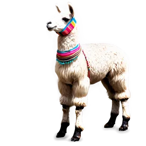 Llama With Scarf Png 46 PNG Image