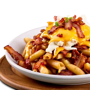 Loaded Poutine With Bacon Bits Png Djl42 PNG Image