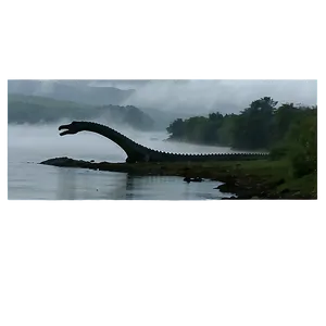 Loch Ness Monster In The Mist Png Jnk PNG Image