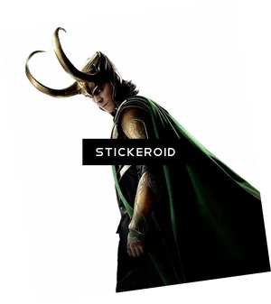 Lokiin Horned Helmet PNG Image