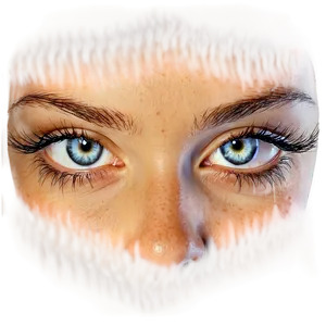 Long Eyelashes Artwork Png Gki3 PNG Image