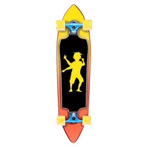 Longboard Silhouette Png 06272024 PNG Image