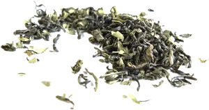 Loose Leaf Tea Scatter PNG Image