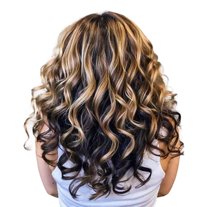 Loose Waves Perm Hair Png 11 PNG Image