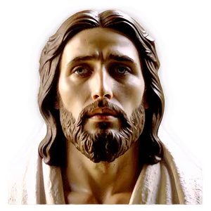 Lord Jesus Face Drawing Png 06292024 PNG Image