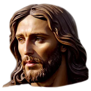 Lord Jesus Face Drawing Png 06292024 PNG Image