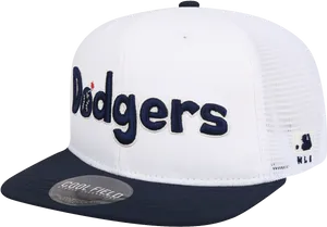 Los Angeles Dodgers Baseball Cap PNG Image