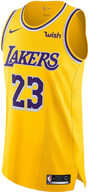 Los Angeles Lakers Jersey Number23 PNG Image