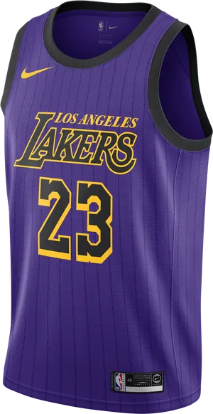 Los Angeles Lakers Jersey Number23 PNG Image